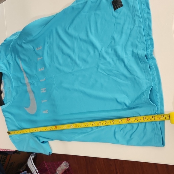 Nike Pro Shirt Mens Size M Athletic Dri-Fit Blue - Picture 6 of 10